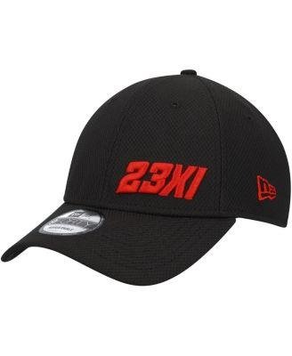 Men's Black 23XI Racing Flawless 9FORTY Snapback Hat by NEW ERA