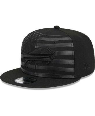 Men's Black Buffalo Bills Independent 9FIFTY Snapback Hat by NEW ERA