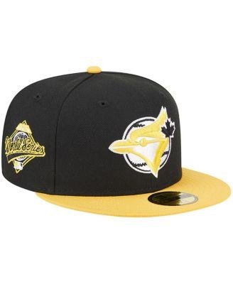 Men's Black, Gold Toronto Blue Jays 59FIFTY Fitted Hat by NEW ERA