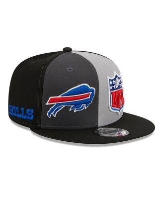 Men's Black, Gray Buffalo Bills 2023 Sideline 9FIFTY Snapback Hat by NEW ERA
