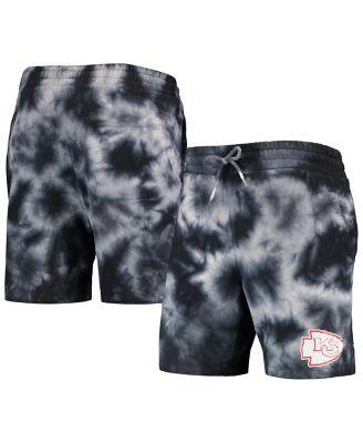 Men's Black Kansas City Chiefs Tie-Dye Shorts by NEW ERA