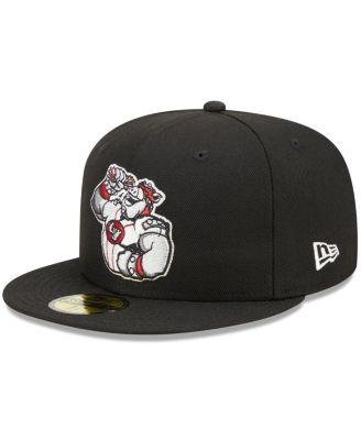 Men's Black Lehigh Valley IronPigs Marvel x Minor League 59FIFTY Fitted Hat by NEW ERA