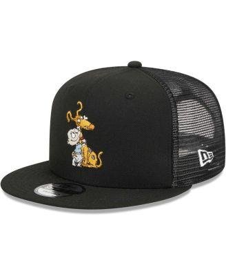 Men's Black Rugrats Tommy & Spike Trucker 9FIFTY Snapback Hat by NEW ERA