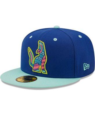 Men's Blue, Mint Sonadores de Hillsboro Copa De La Diversion 59FIFTY Fitted Hat by NEW ERA