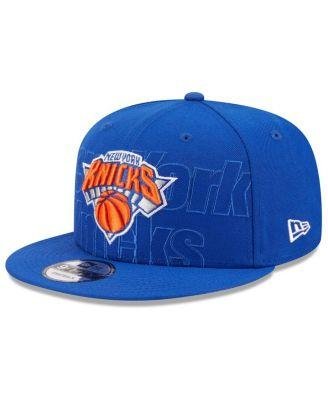 Men's Blue New York Knicks 2023 NBA Draft 9FIFTY Snapback Hat by NEW ERA