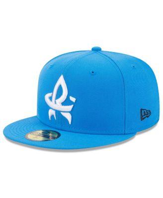 Men's Blue Rocket City Trash Pandas Authentic Collection Alternate Logo 59FIFTY Fitted Hat by NEW ERA