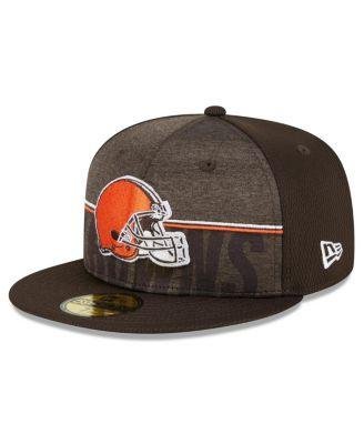 Men's Brown Cleveland Browns 2023 NFL Training Camp 59FIFTY Fitted Hat by NEW ERA
