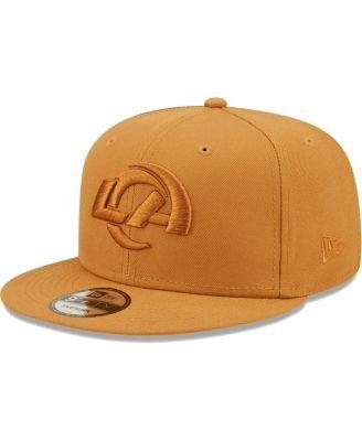 Men's Brown Los Angeles Rams Color Pack 9FIFTY Snapback Hat by NEW ERA