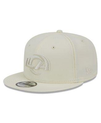 Men's Cream Los Angeles Rams Color Pack 9FIFTY Snapback Hat by NEW ERA