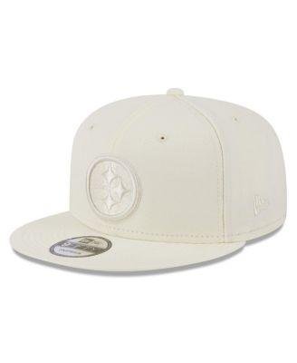 Men's Cream Pittsburgh Steelers Color Pack 9FIFTY Snapback Hat by NEW ERA