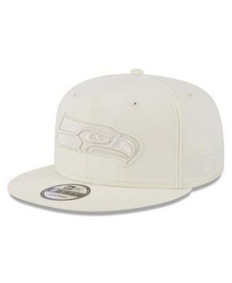 Men's Cream Seattle Seahawks Color Pack 9FIFTY Snapback Hat by NEW ERA