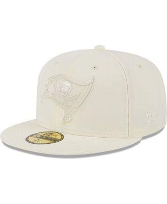 Men's Cream Tampa Bay Buccaneers Color Pack 59FIFTY Fitted Hat by NEW ERA