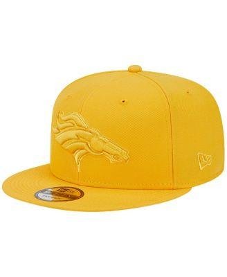 Men's Gold Denver Broncos Color Pack 9FIFTY Snapback Hat by NEW ERA