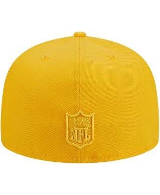 Men's Gold Las Vegas Raiders Color Pack 59FIFTY Fitted Hat by NEW ERA