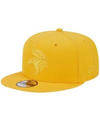 Men's Gold Minnesota Vikings Color Pack 9FIFTY Snapback Hat by NEW ERA