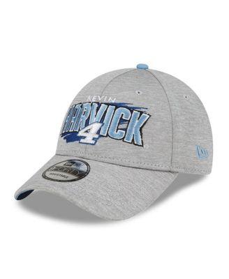 Men's Gray Kevin Harvick Name Splash 9FORTY Snapback Adjustable Hat by NEW ERA