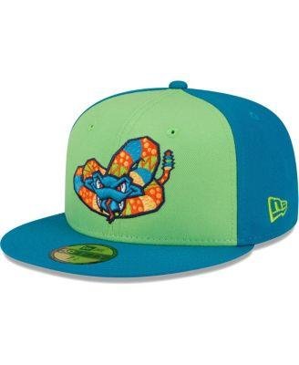 Men's Green Wisconsin Timber Rattlers Copa De La Diversion 59FIFTY Fitted Hat by NEW ERA