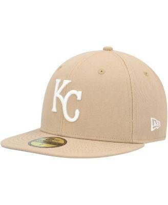 Men's Khaki Kansas City Royals 59FIFTY Fitted Hat by NEW ERA