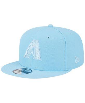 Men's Light Blue Arizona Diamondbacks Spring Color Basic 9FIFTY Snapback Hat by NEW ERA