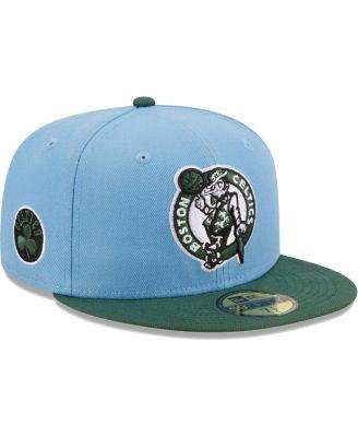 Men's Light Blue, Green Boston Celtics Two-Tone 59FIFTY Fitted Hat by NEW ERA
