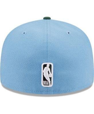 Men's Light Blue, Green New York Knicks Two-Tone 59FIFTY Fitted Hat by NEW ERA