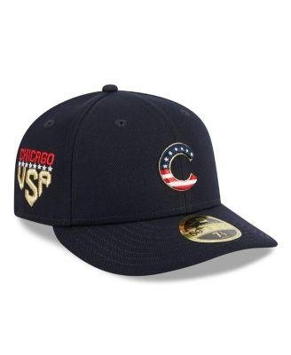 Men's Navy Chicago Cubs 2023 Fourth of July Low Profile 59FIFTY Fitted Hat by NEW ERA