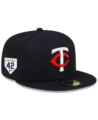 Men's Navy Minnesota Twins 2023 Jackie Robinson Day 59FIFTY Fitted Hat by NEW ERA