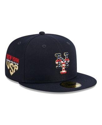 Men's Navy New York Mets 2023 Fourth of July 59FIFTY Fitted Hat by NEW ERA