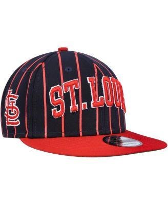 Men's Navy, Red St. Louis Cardinals City Arch 9FIFTY Snapback Hat by NEW ERA