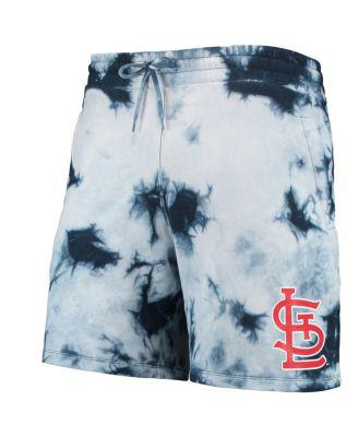 Men's Navy St. Louis Cardinals Team Dye Shorts by NEW ERA