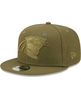 Men's Olive Carolina Panthers Color Pack 9FIFTY Snapback Hat by NEW ERA
