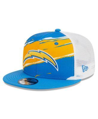 Men's Powder Blue Los Angeles Chargers Tear Trucker 9FIFTY Snapback Hat by NEW ERA