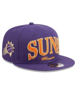 Men's Purple Phoenix Suns Golden Tall Text 9FIFTY Snapback Hat by NEW ERA