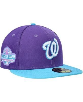 Men's Purple Washington Nationals Vice 59FIFTY Fitted Hat by NEW ERA