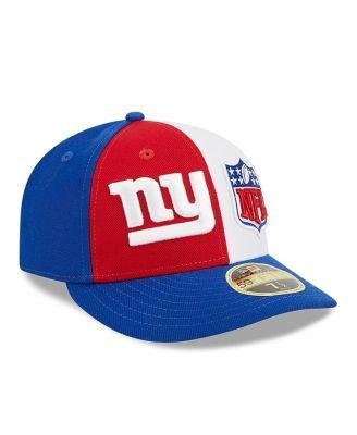Men's Red, Royal New York Giants 2023 Sideline Low Profile 59FIFTY Fitted Hat by NEW ERA