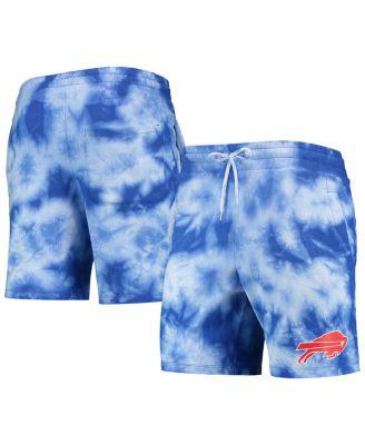 Men's Royal Buffalo Bills Tie-Dye Shorts by NEW ERA