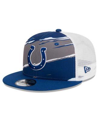 Men's Royal Indianapolis Colts Tear Trucker 9FIFTY Snapback Hat by NEW ERA