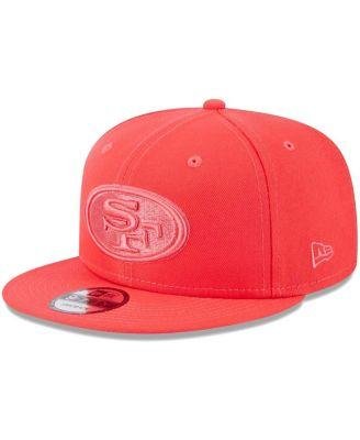 Men's Scarlet San Francisco 49ers Color Pack Brights 9FIFTY Snapback Hat by NEW ERA