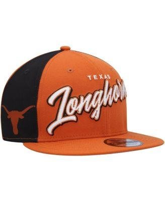 Men's Texas Orange Texas Longhorns Outright 9FIFTY Snapback Hat by NEW ERA