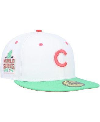 Men's White, Green Chicago Cubs Watermelon Lolli 59FIFTY Fitted Hat by NEW ERA