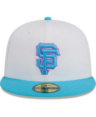 Men's White San Francisco Giants Vice 59FIFTY Fitted Hat by NEW ERA
