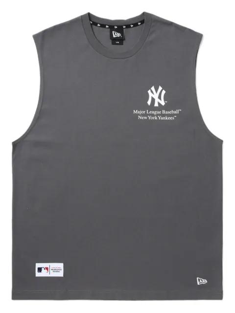 New York Yankees-logo sleeveless vest by NEW ERA