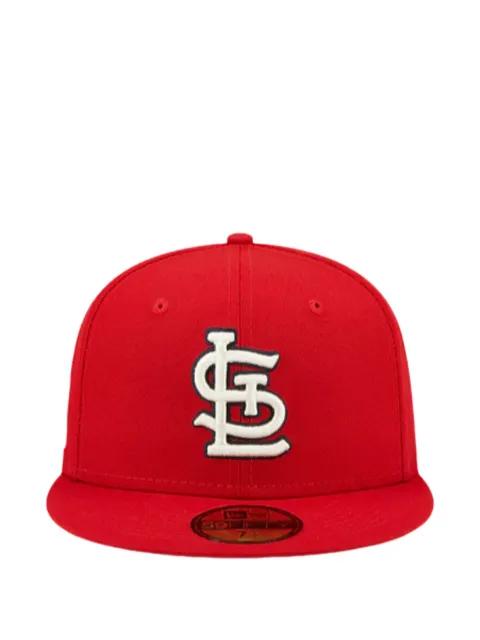 St. Louis Cardinals-logo fitted cap by NEW ERA