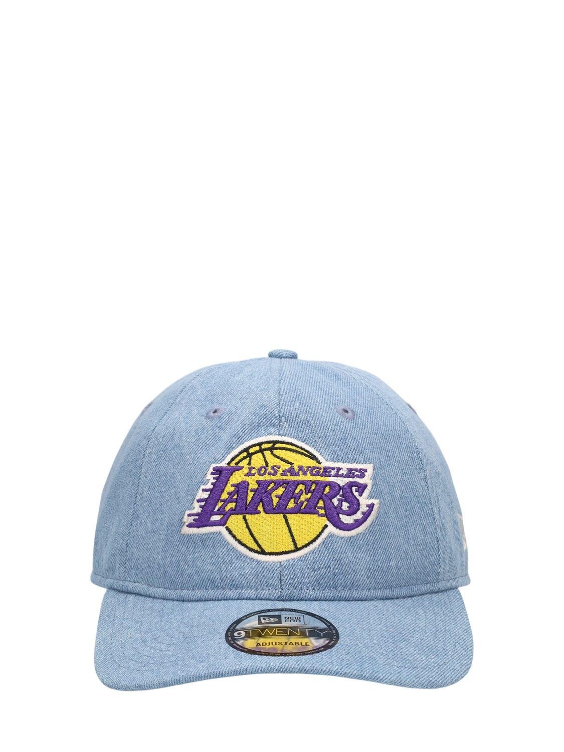 Washed Denim Los Angeles Lakers Cap by NEW ERA