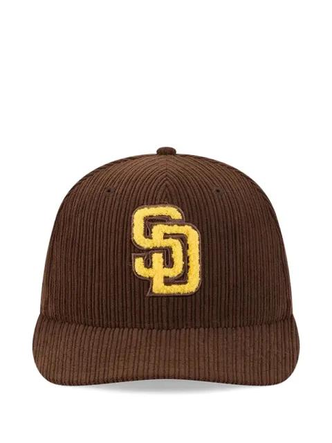 corduroy appliqué hat by NEW ERA