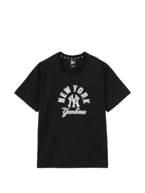 embroidered T-shirt by NEW ERA