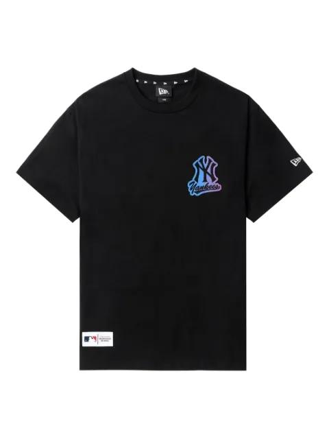 ombre-print crew-neck T-shirt by NEW ERA