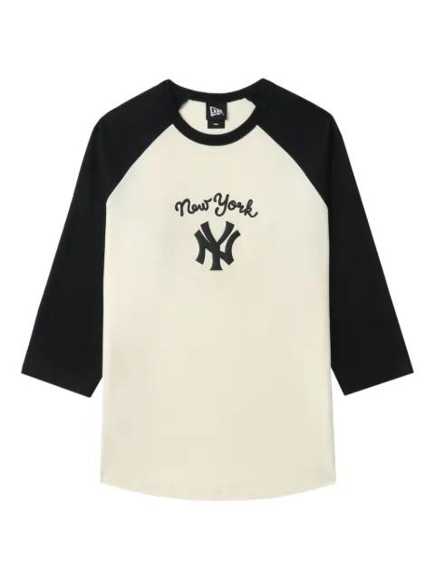 x MLB NY Yankees raglan-sleeved T-shirt by NEW ERA