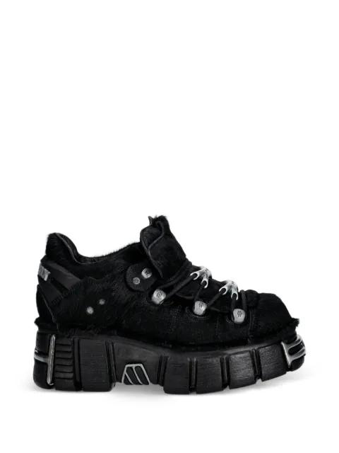 fur sneakers by NEW ROCK