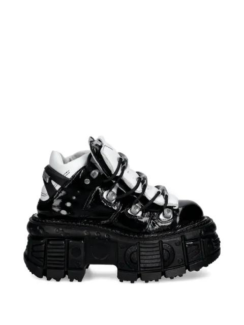 platform metal detail sneakers by NEW ROCK
